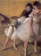 Edgar Degas Dance practising Sweden oil painting artist